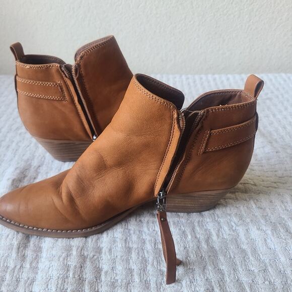 Sam Edelman Neena Leather Point-Toe Ankle Boots Women's Size 8 - Picture 7 of 12